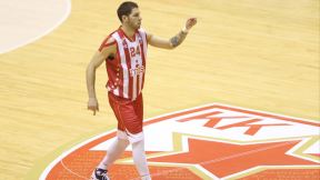Stefan Jović na utakmici Crvene zvezde