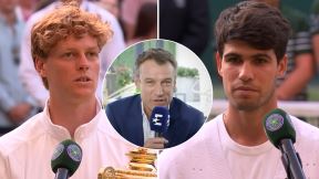 Janik Siner, Karlos Alkaraz i Mats Vilander