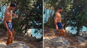 Novak Đoković na Mljetu u Hrvatskoj