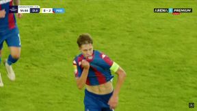 Ognjen Ugrešić slavi gol protiv Oleksandrije.