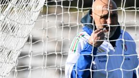 Lučani Spaleti na treningu Italije