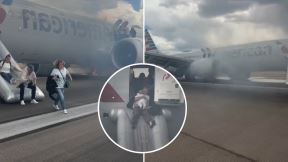 Zapalio se avion u Denveru