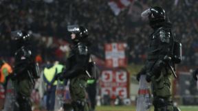 Žandarmerija na stadionu Zvezde