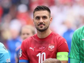 Srpski fudbaler Dušan Tadić.