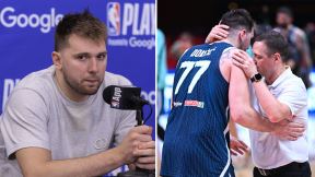 Luka Dončić i Aleksander Sekulić u reprezentaciji Slovenije.