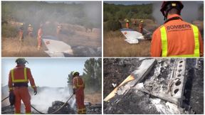 srušio se mali avion u Valensiji