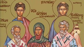 Sveti apostoli Prohor, Nikanor, Timon i Parfem