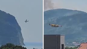 Hrvatski Kanader, požari u Crnoj Gori
