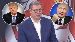 Aleksandar Vučić Donal Tramp Vladimir Putin