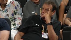 Ergin Ataman gleda meč Srbije.