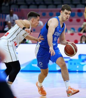 Nikola Topić u dresu Srbije