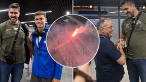 Doček kadeta Srbije posle osvajanja evropskog zlata