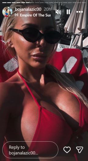 Bojana Lazić u Crnoj Gori