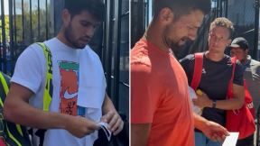 Karlos Alkaraz i Novak Đoković