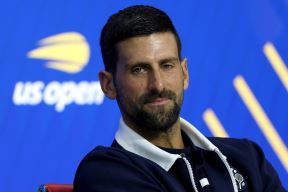 Novak Đoković na konferenciji na US openu