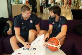 Nikola Jokić i Miloš Teodosić u reprezentaciji Srbije