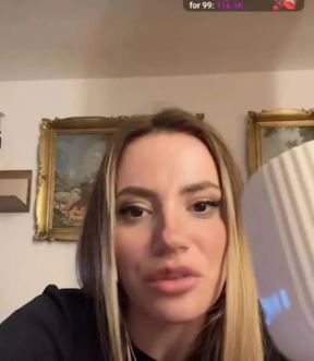 Kristina Spalević tiktok lajv