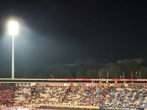 Prazne tribine pre kraja utakmice Srbija - Engleska (4).jpg