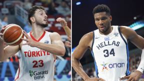 Alperen Šengun i Janis Adetokumbo na Eurobasketu