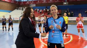 Katrin Lunde igračica utakmice Crvene zvezde
