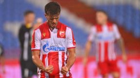 Tomas Hendel slavi gol na Zvezda Železničar