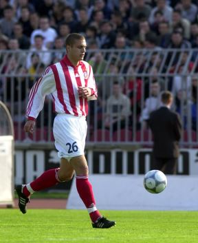 Nemanja Vidić dao gol na derbiju protiv Partizana