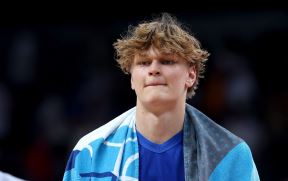 Mika Murinen na meču Finske i Grčke