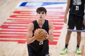 Taran Armstrong na trening utakmici u NBA ligi