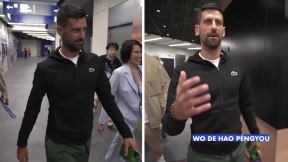 Novak Đoković priča na kineskom