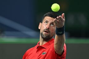 Novak Đoković servira u Šangaju