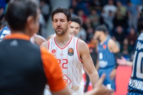 Vasilije Micić na utakmici protiv Efesa u Podgorici