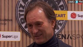 Miroslav Tanjga izjava posle Partizan Vojvodina
