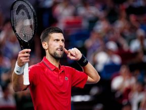Novak Đoković Janik Hanfman