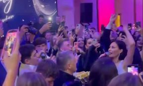 Ceca Ražnatović na slavlju kod Viki