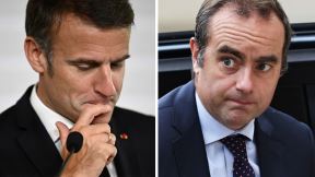 Emanuel Makron i Sebastijan Lekornju