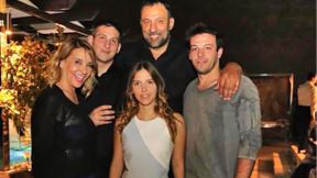 Vlade i Ana Divac sa decom