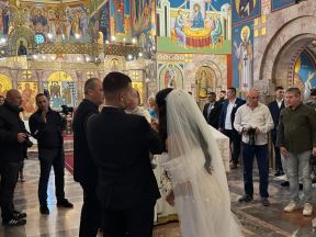 Uroš Živković krstio sina Lazara 4.jpg