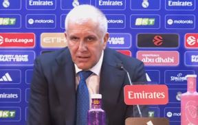 Željko Obradović na konferenciji za medije u Madridu