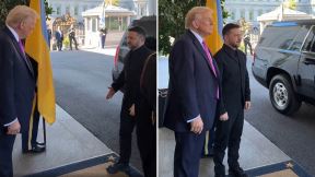 Volodimir Zelenski, Donald Tramp