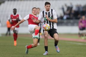 Fudbaler Partizana Matija Ninić.