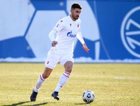 Kristijano Pičini u dresu Crvene zvezde
