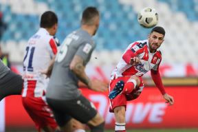 Kristijano Pičini u dresu Crvene zvezde
