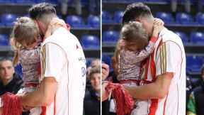 Nikola Kalinić i ćerka na utakmici Zvezde