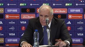 Željko Obradović na konferenciji za medije