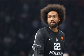 Džabari Parker na zagrevanju u Partizanu