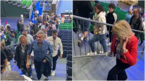 Srđan i Dijana Đoković na turniru u Atini
