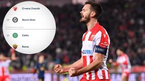Crvena zvezda na tabeli Lige Evrope