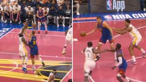 Nikola Jokić na meču protiv Voriorsa