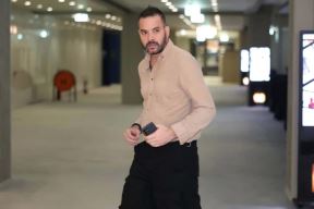 Filip Živojinović na modnoj reviji