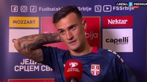 Aleksandar Stanković izjava posle Srbija Letonija